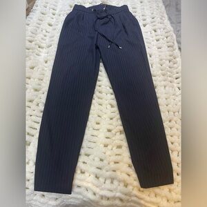 DYNAMITE | Women's Navy Pinstripe Pants Size XS